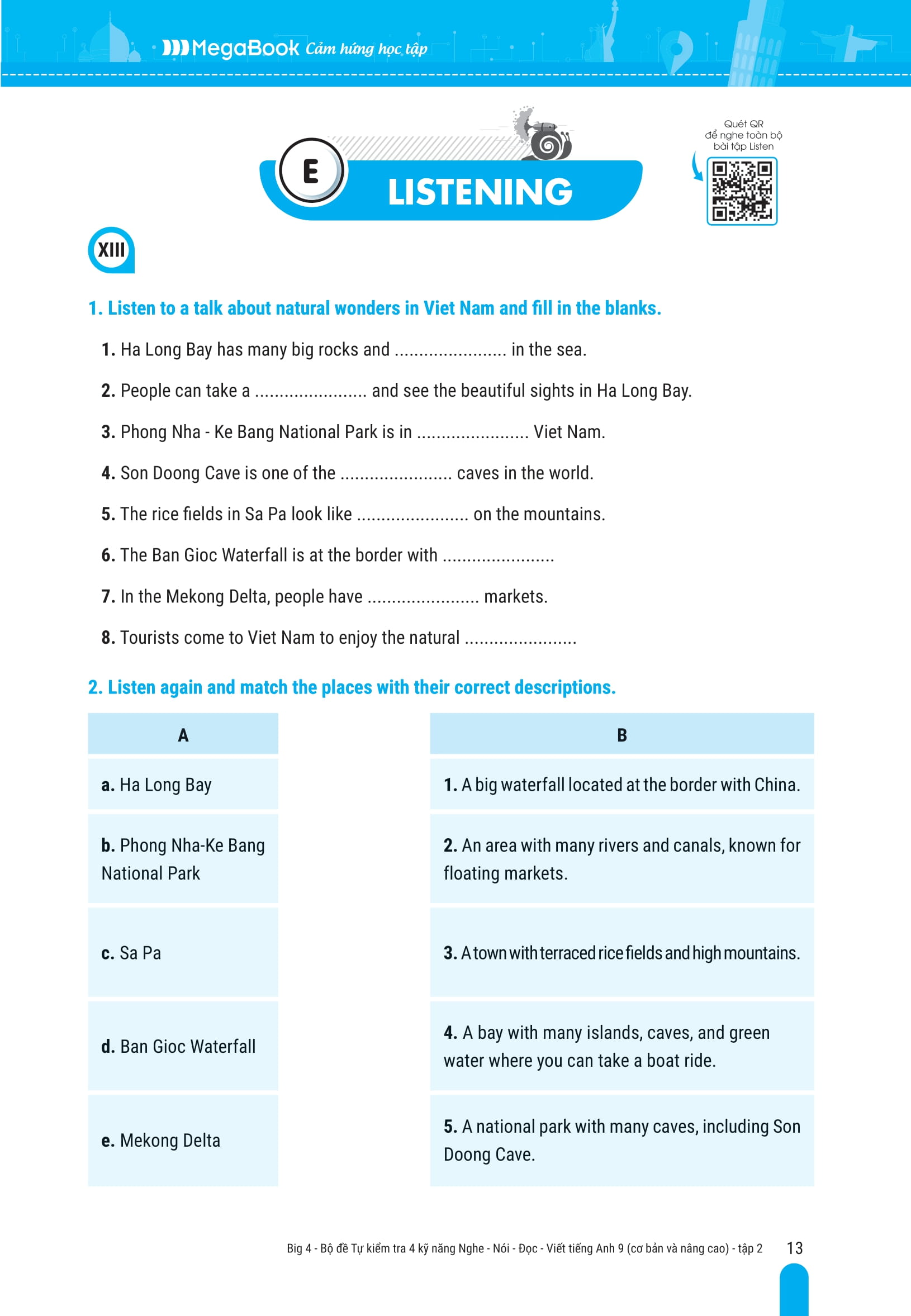 Bộ Big 4 - Bộ Đề Tự Kiểm Tra 4 Kỹ Năng Nghe-Nói-Đọc-Viết Tiếng Anh Cơ Bản Và Nâng Cao 9 - Tập 2 - Ảnh 11