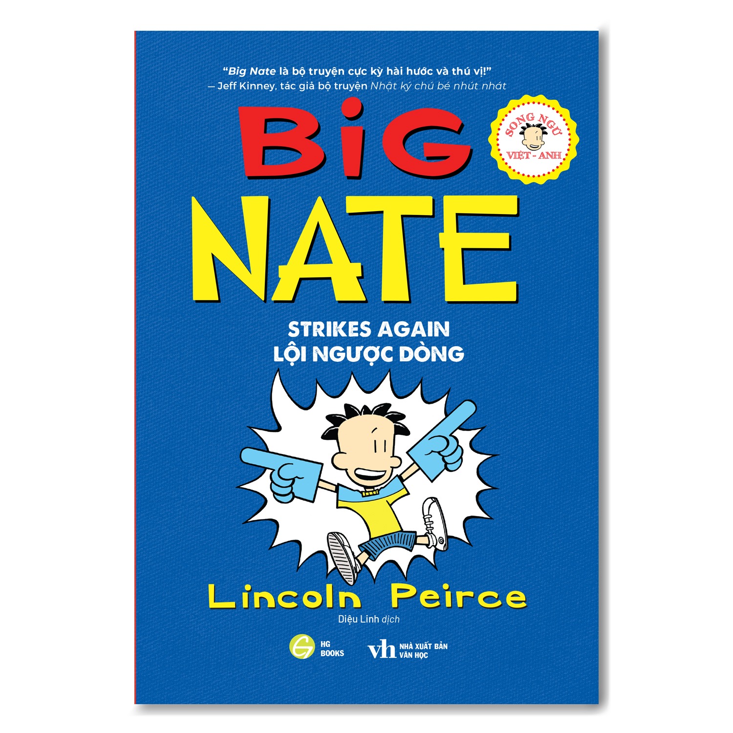 bộ big nate - tập 2 - lội ngược dòng - song ngữ việt-anh - Ảnh 2