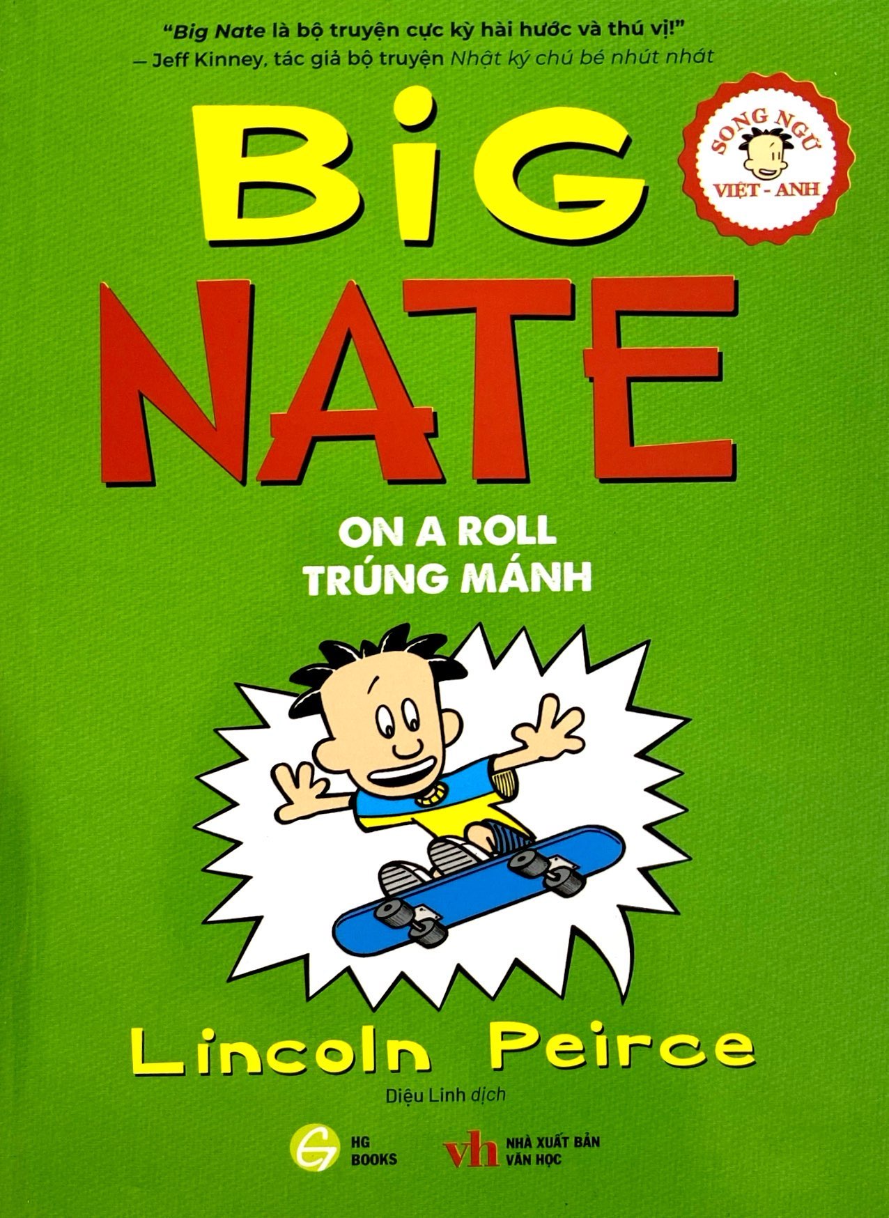 bộ big nate - tập 3 - trúng mánh - song ngữ việt-anh - Ảnh 2