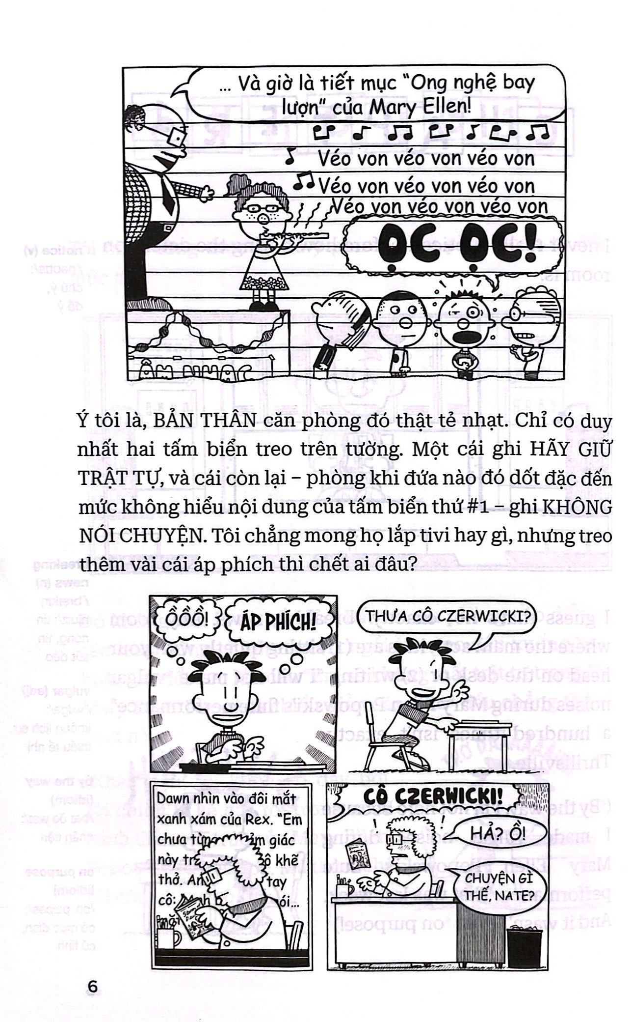 bộ big nate - tập 3 - trúng mánh - song ngữ việt-anh - Ảnh 5