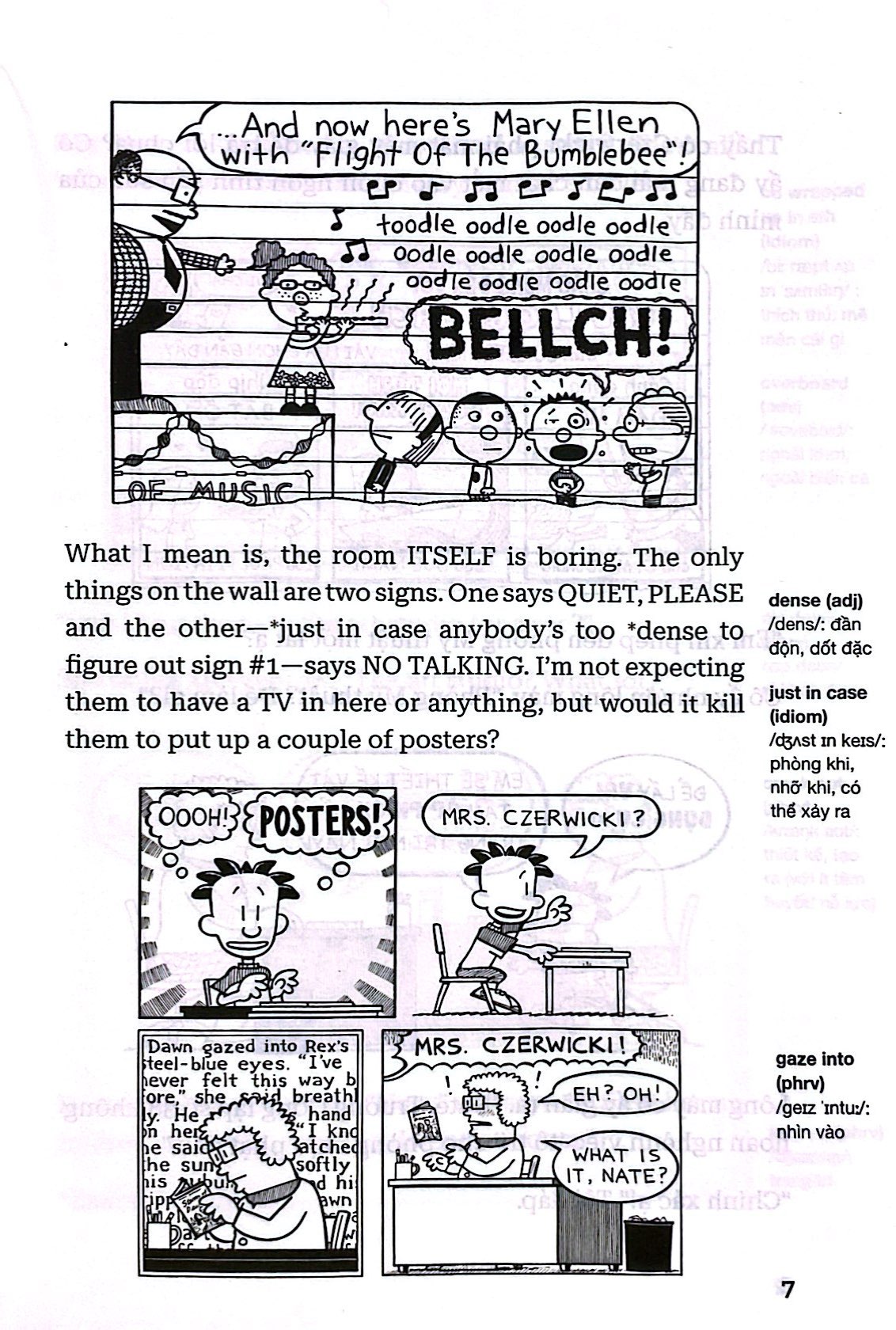 bộ big nate - tập 3 - trúng mánh - song ngữ việt-anh - Ảnh 6