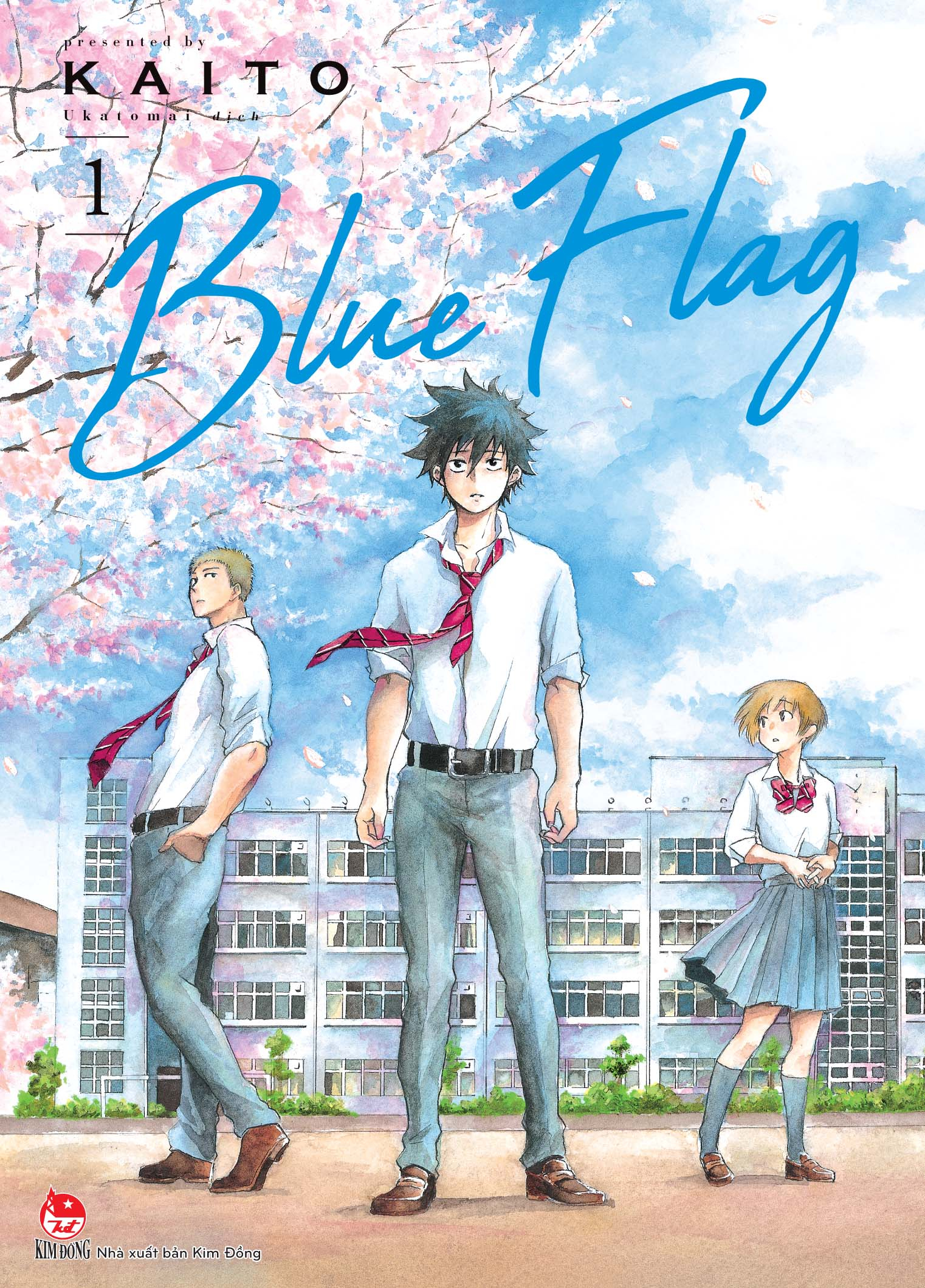 bộ blue flag - tập 1 - tặng kèm bookmark pvc - Ảnh 2