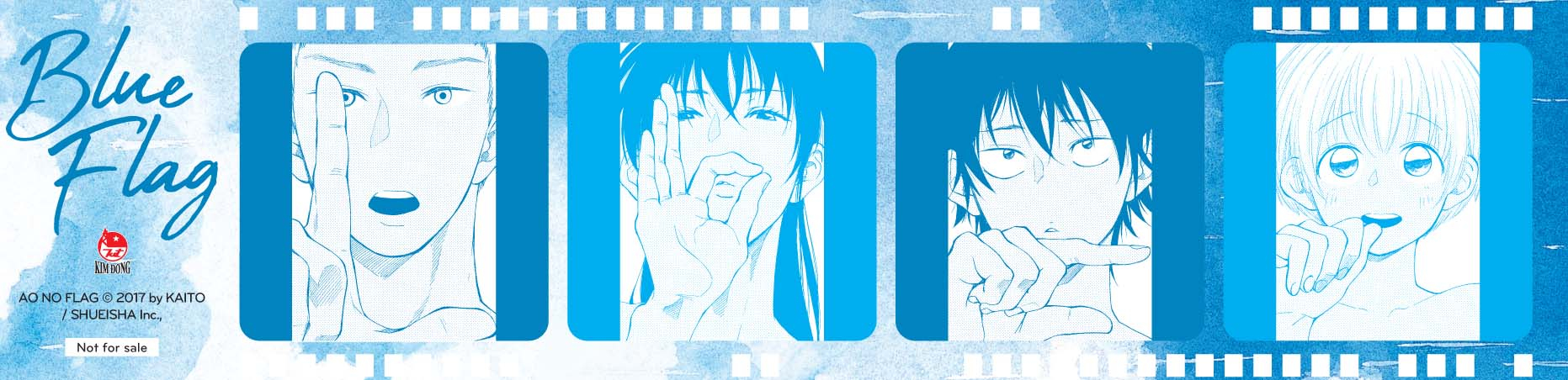 bộ blue flag - tập 3 - tặng kèm bookmark pvc - Ảnh 3