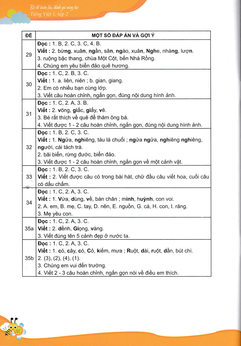 bộ bộ đề kiểm tra, đánh giá năng lực tiếng việt 1/2 - Ảnh 10