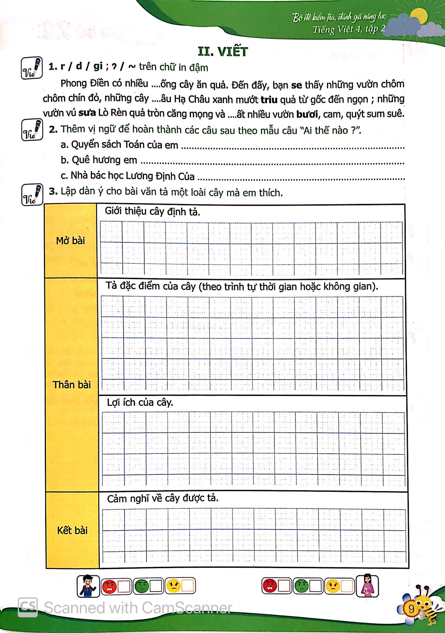 bộ bộ đề kiểm tra, đánh giá năng lực tiếng việt 4 - tập 2 - Ảnh 8