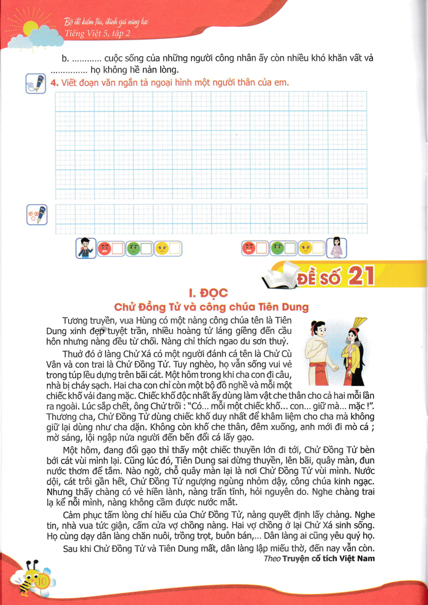 bộ bộ đề kiểm tra, đánh giá năng lực tiếng việt 5/2 - Ảnh 11