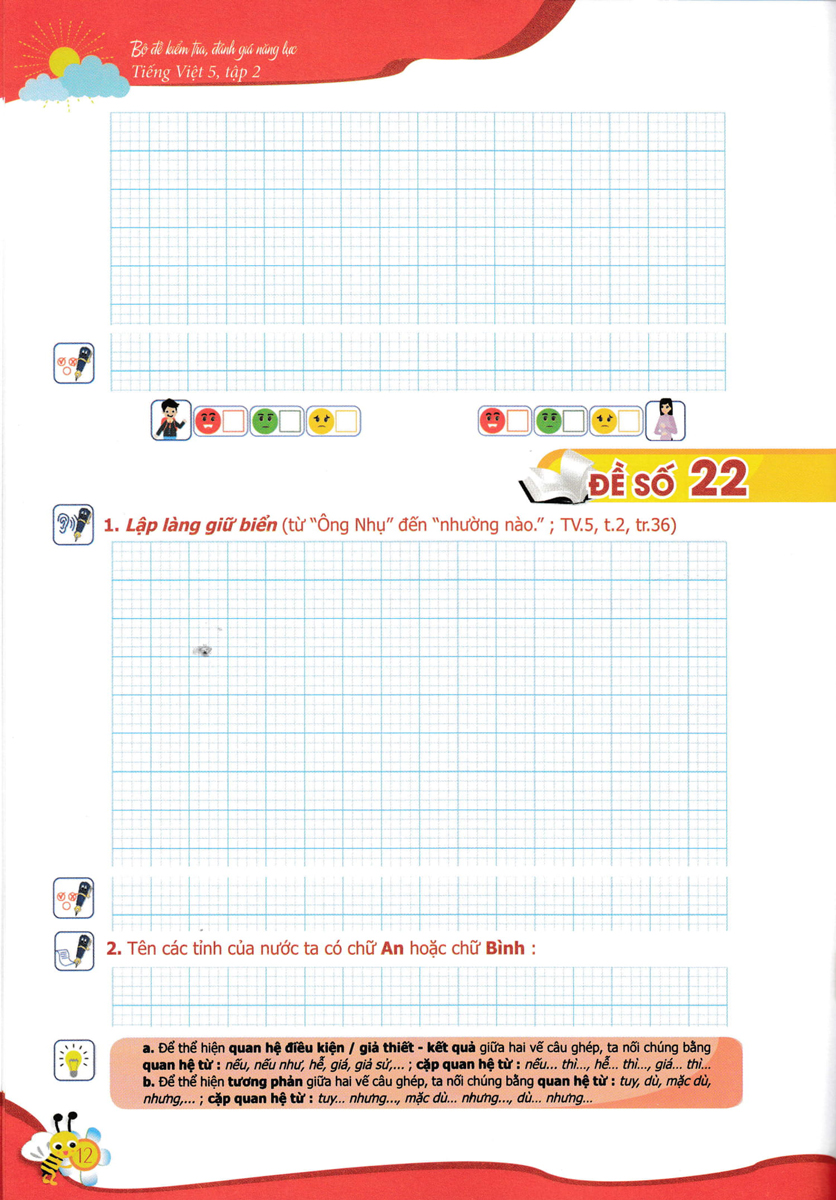bộ bộ đề kiểm tra, đánh giá năng lực tiếng việt 5/2 - Ảnh 13