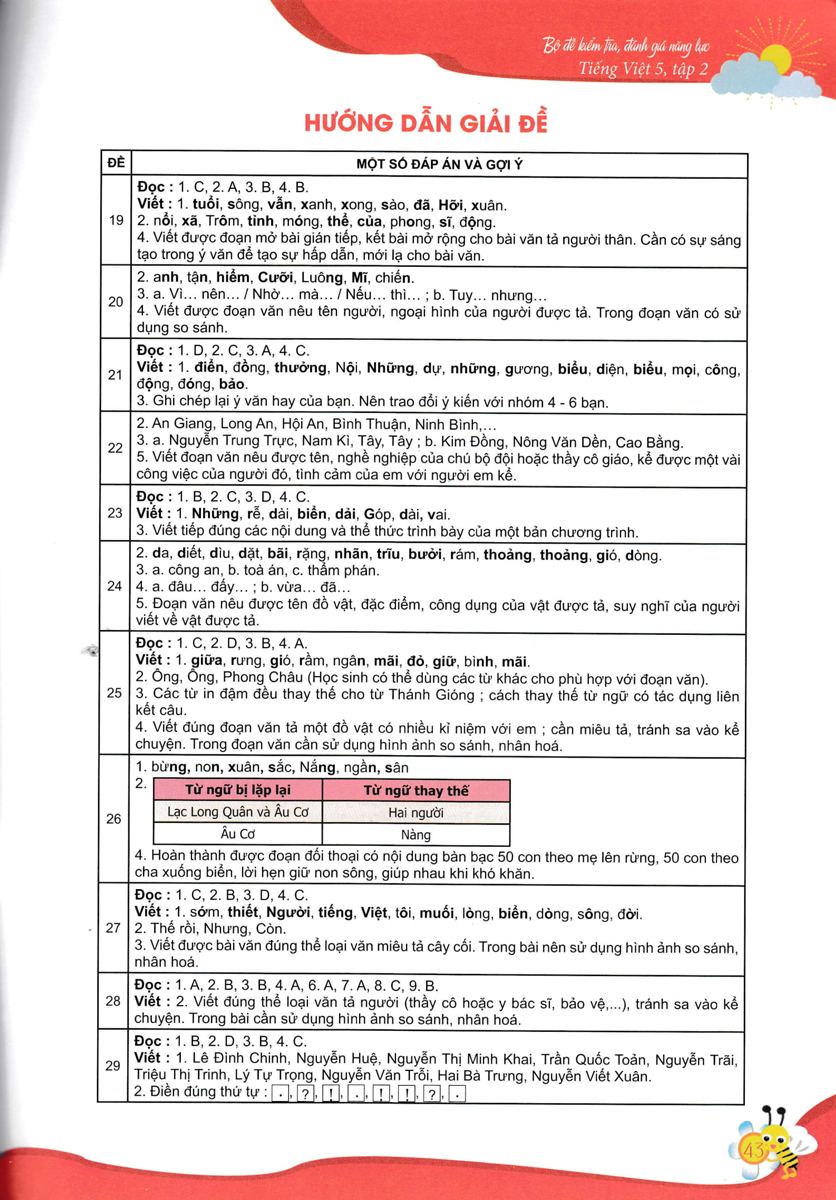 bộ bộ đề kiểm tra, đánh giá năng lực tiếng việt 5/2 - Ảnh 15