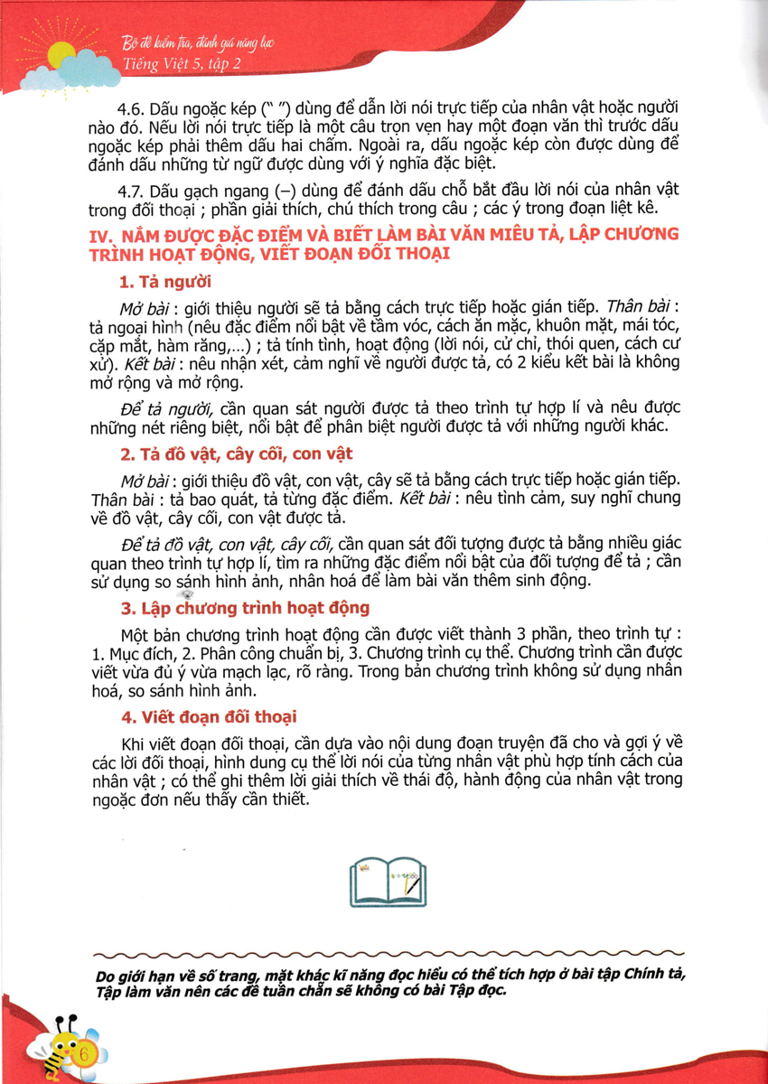 bộ bộ đề kiểm tra, đánh giá năng lực tiếng việt 5/2 - Ảnh 7