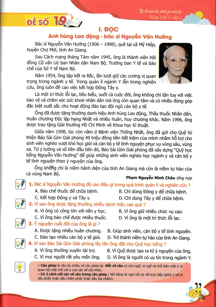 bộ bộ đề kiểm tra, đánh giá năng lực tiếng việt 5/2 - Ảnh 8
