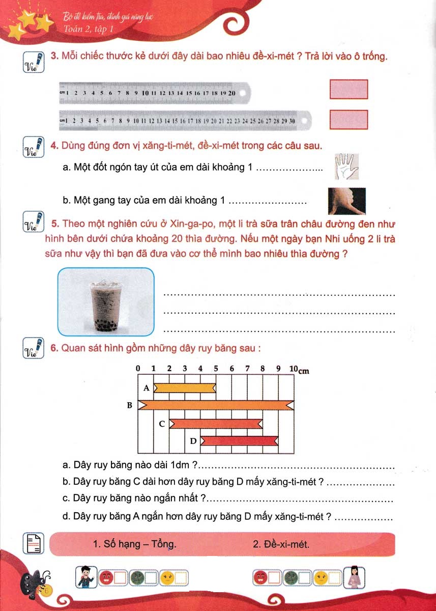 bộ bộ đề kiểm tra, đánh giá năng lực toán 2 - tập 1 (tái bản 2020) - Ảnh 6