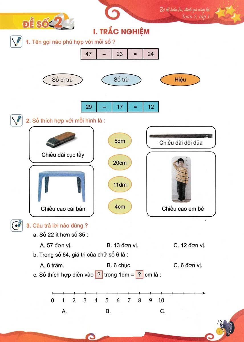 bộ bộ đề kiểm tra, đánh giá năng lực toán 2 - tập 1 (tái bản 2020) - Ảnh 7