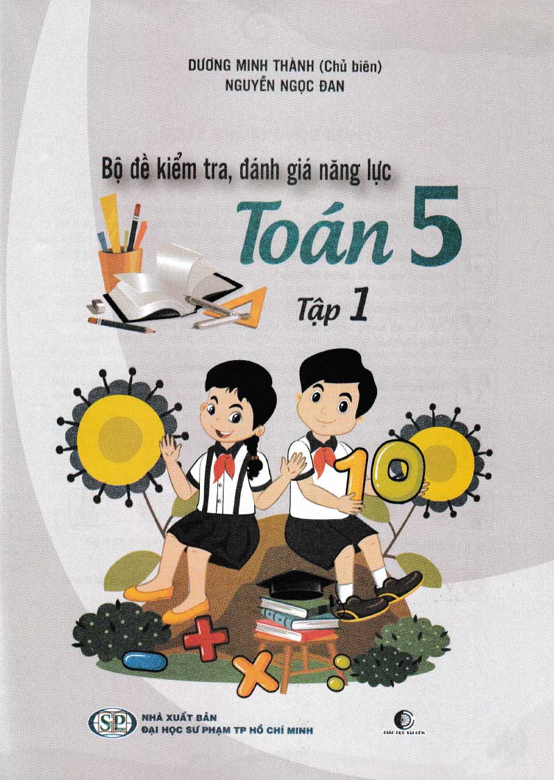 bộ bộ đề kiểm tra, đánh giá năng lực toán 5 - tập 1 - Ảnh 3
