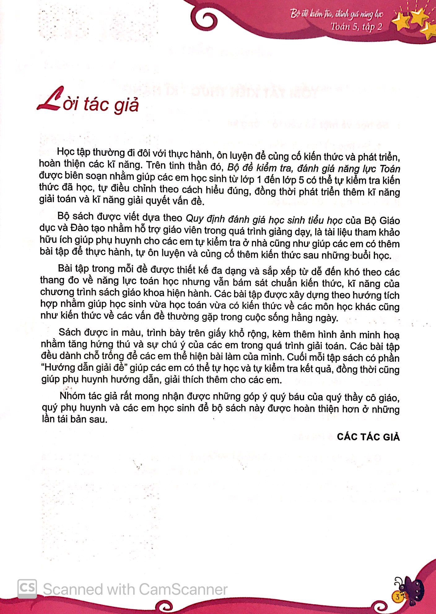 bộ bộ đề kiểm tra, đánh giá năng lực toán 5 - tập 2 - Ảnh 3