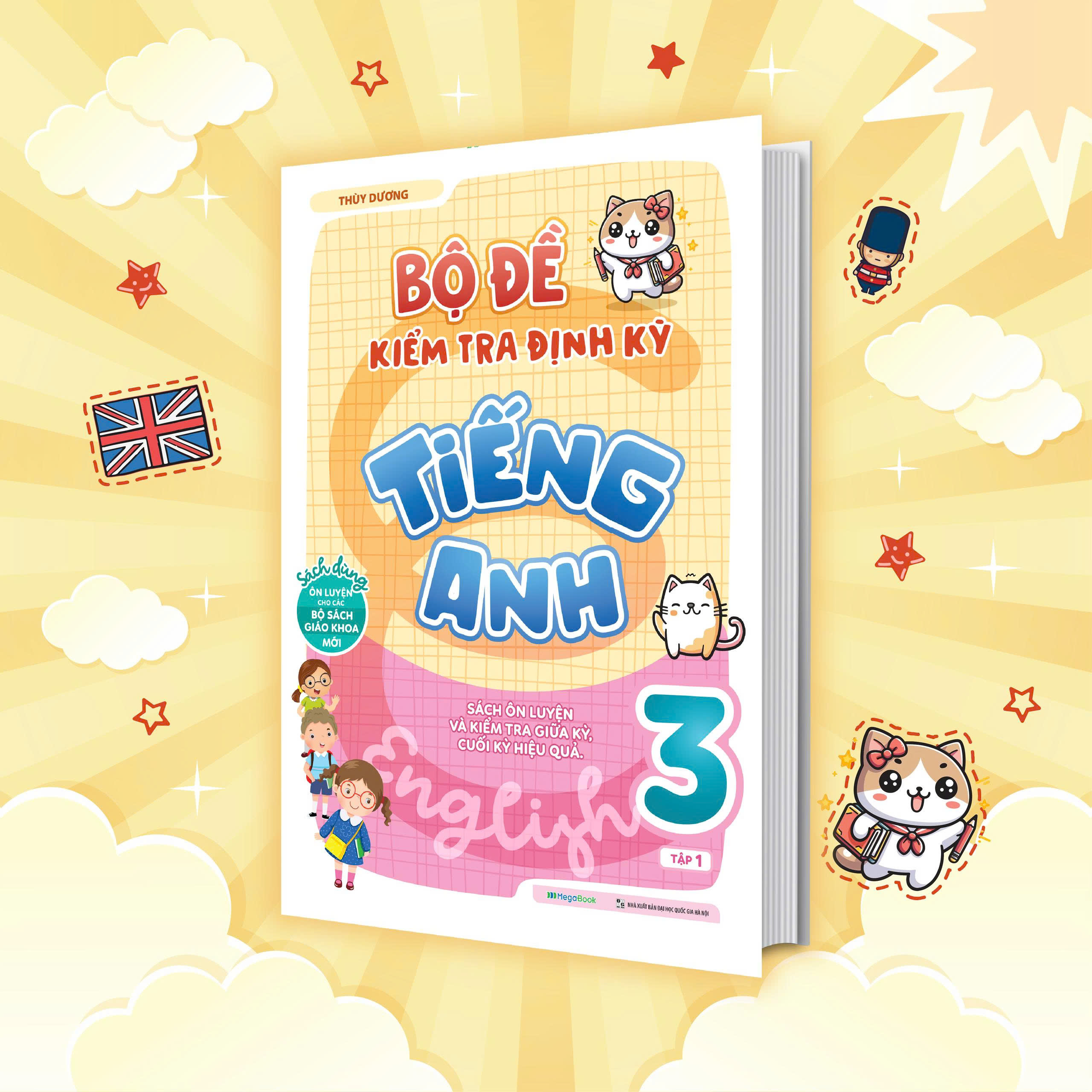 Bộ Bộ Đề Kiểm Tra Định Kỳ Tiếng Anh Lớp 3 - Tập 1 - Ảnh 3