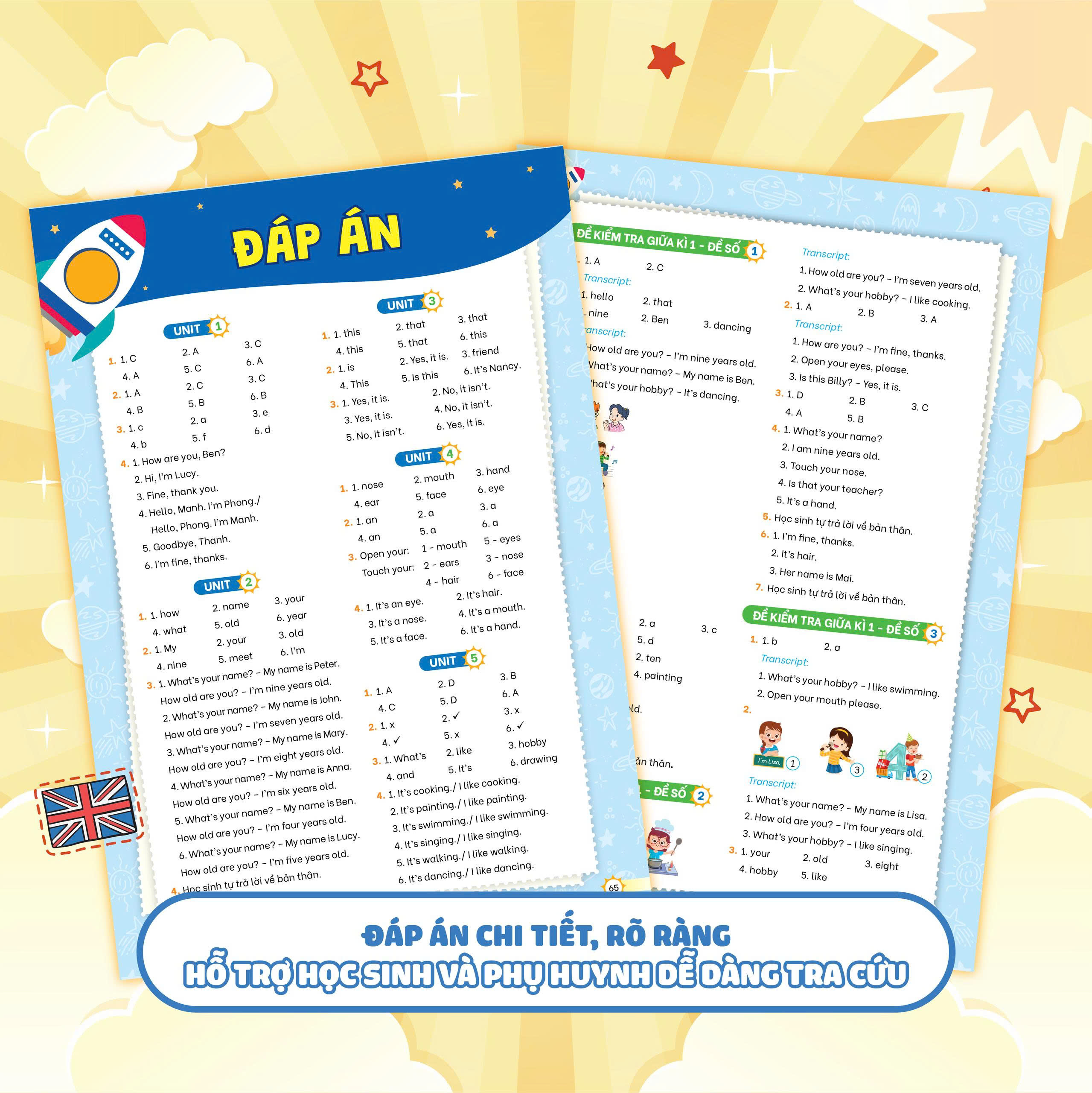 Bộ Bộ Đề Kiểm Tra Định Kỳ Tiếng Anh Lớp 3 - Tập 1 - Ảnh 7