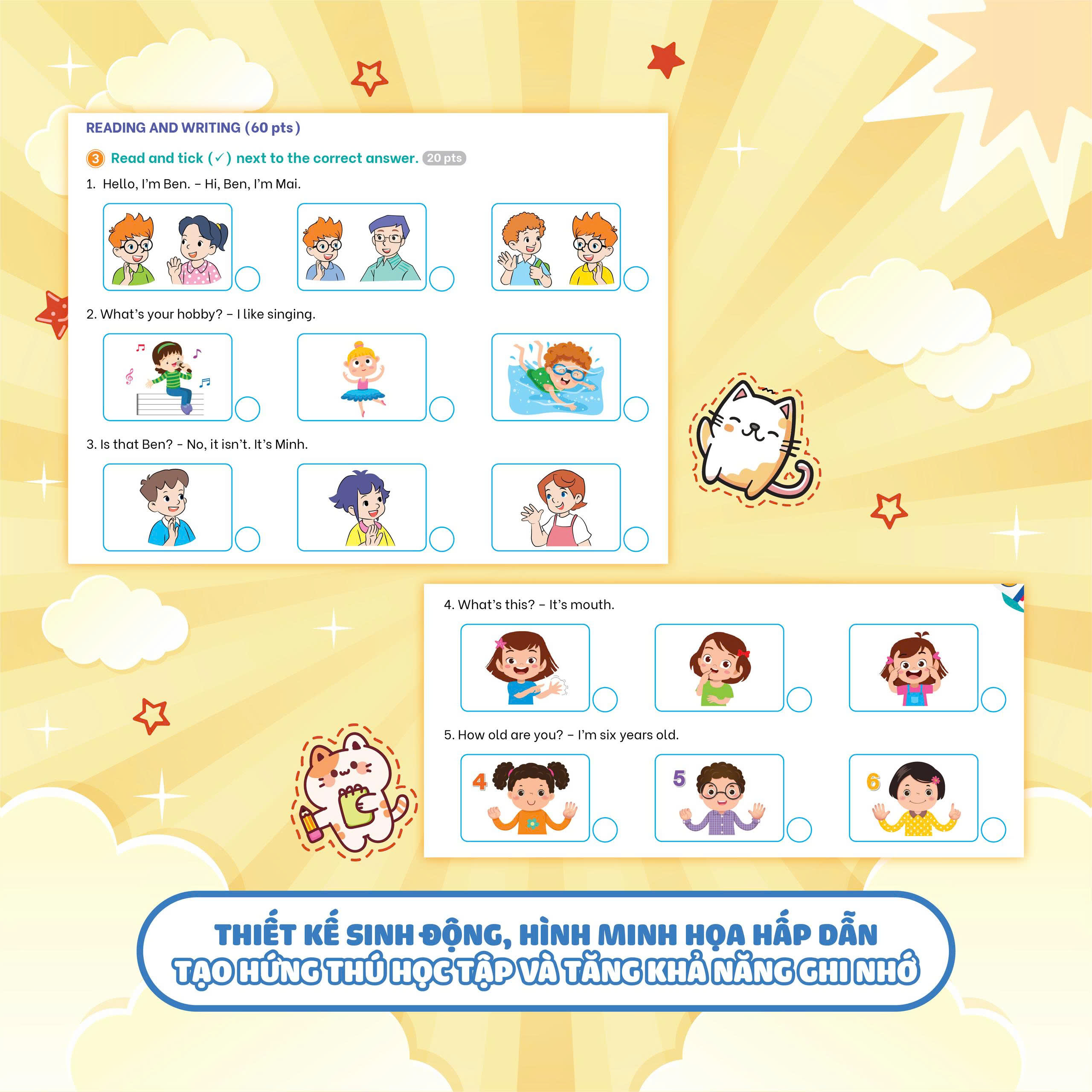 Bộ Bộ Đề Kiểm Tra Định Kỳ Tiếng Anh Lớp 3 - Tập 1 - Ảnh 8