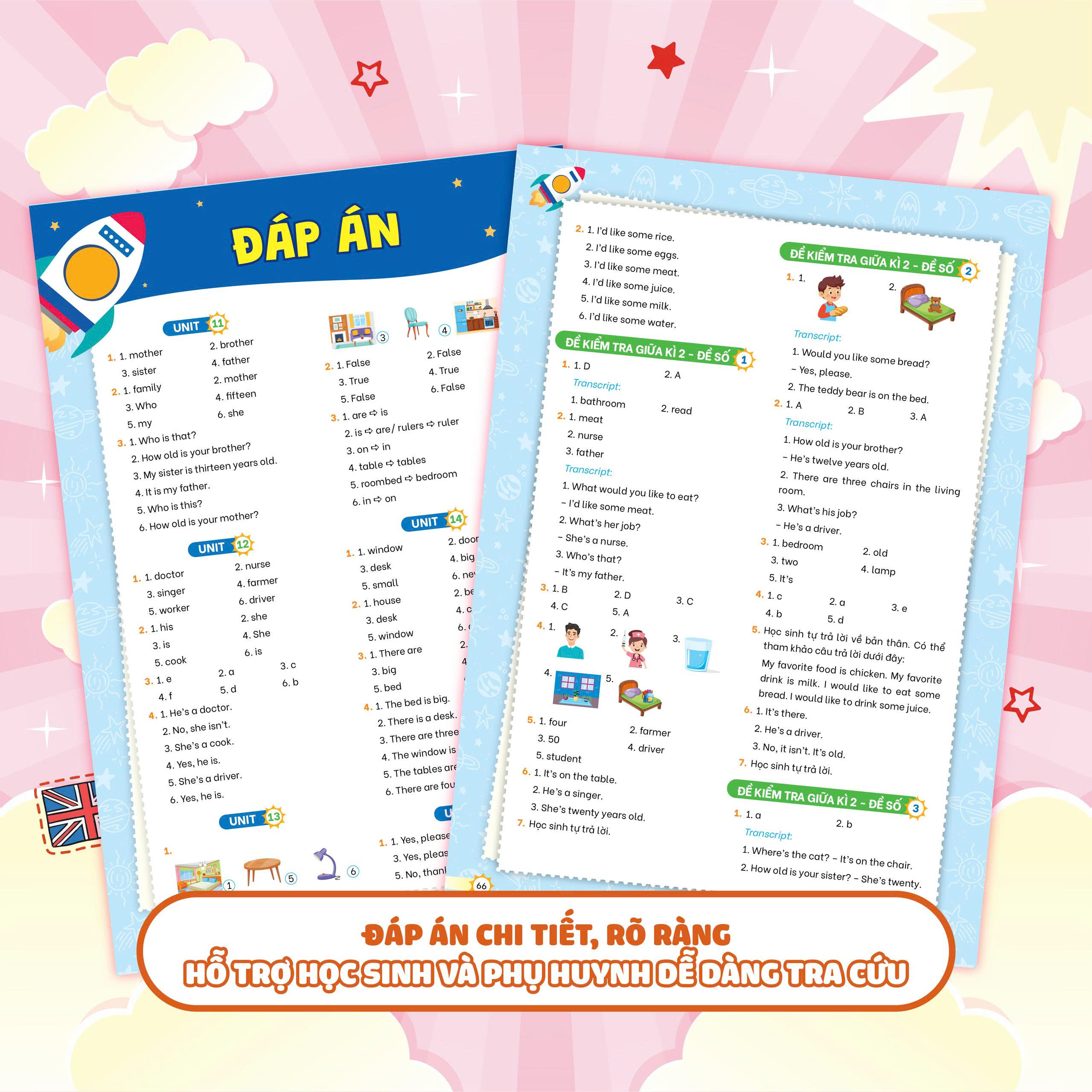 Bộ Bộ Đề Kiểm Tra Định Kỳ Tiếng Anh Lớp 3 - Tập 2 - Ảnh 6