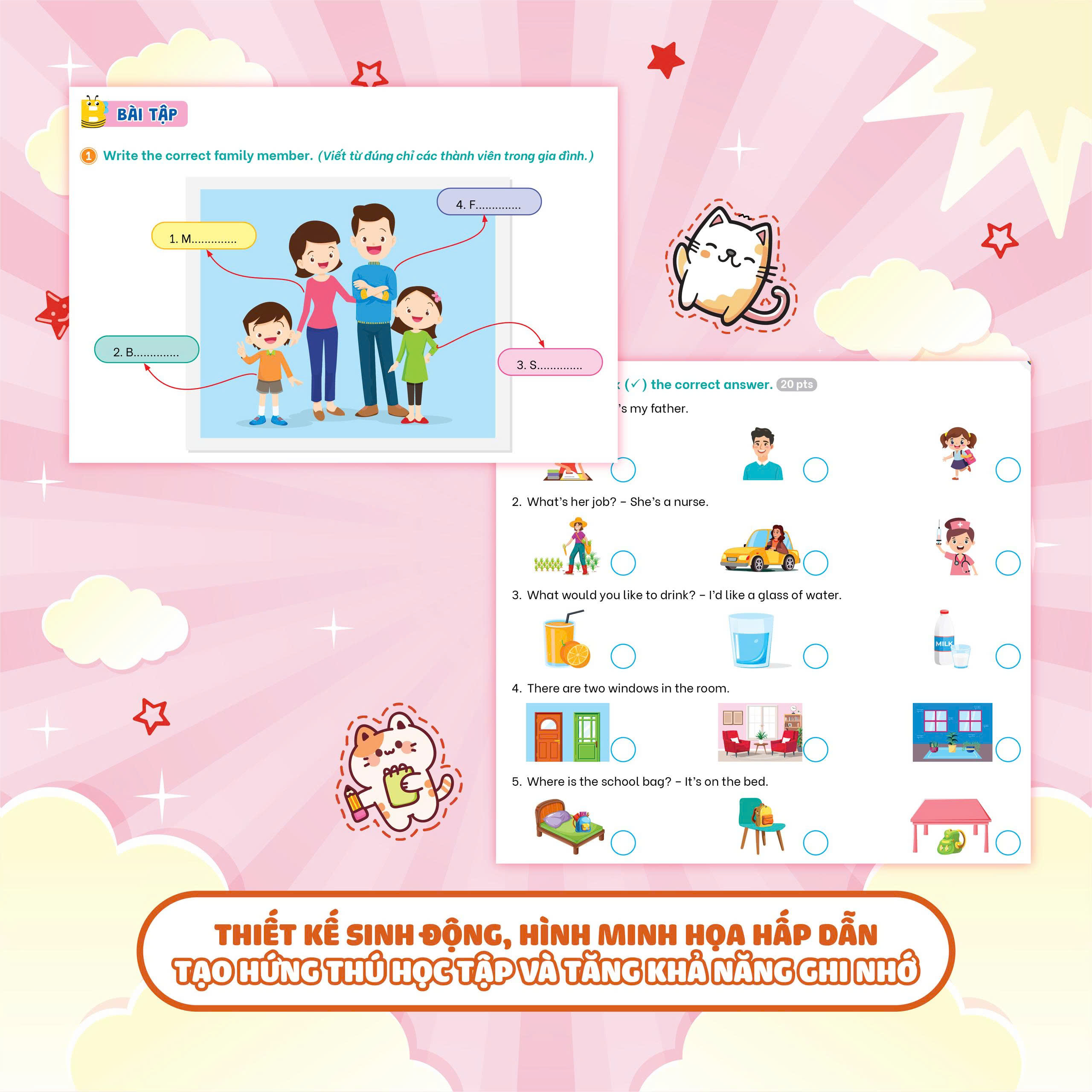 Bộ Bộ Đề Kiểm Tra Định Kỳ Tiếng Anh Lớp 3 - Tập 2 - Ảnh 8