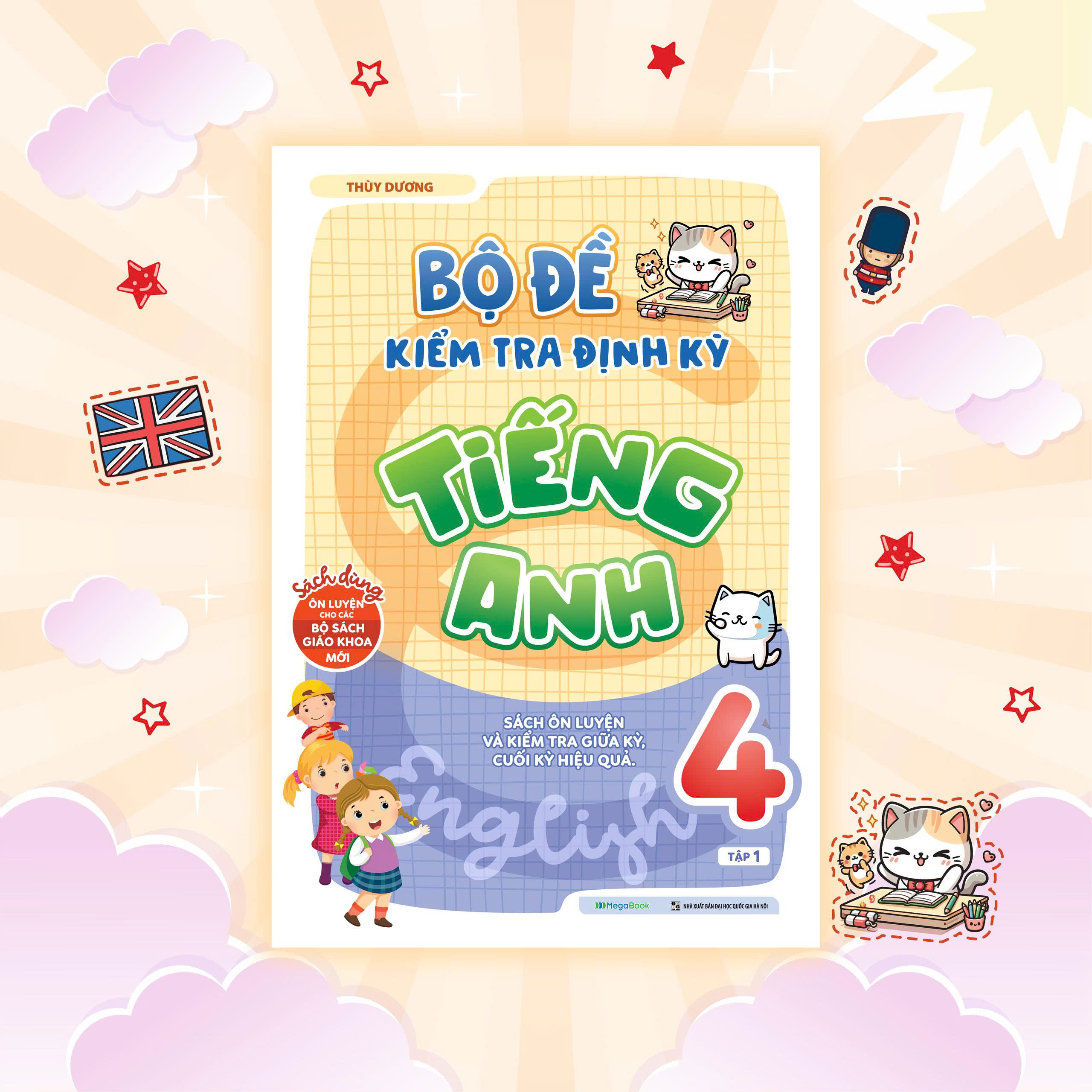 Bộ Bộ Đề Kiểm Tra Định Kỳ Tiếng Anh Lớp 4 - Tập 1 - Ảnh 2