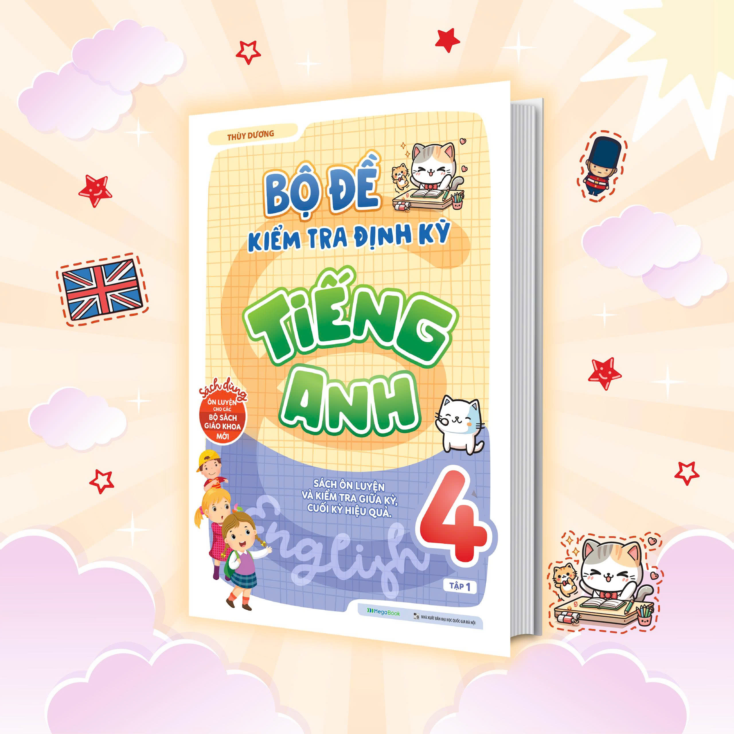 Bộ Bộ Đề Kiểm Tra Định Kỳ Tiếng Anh Lớp 4 - Tập 1 - Ảnh 3