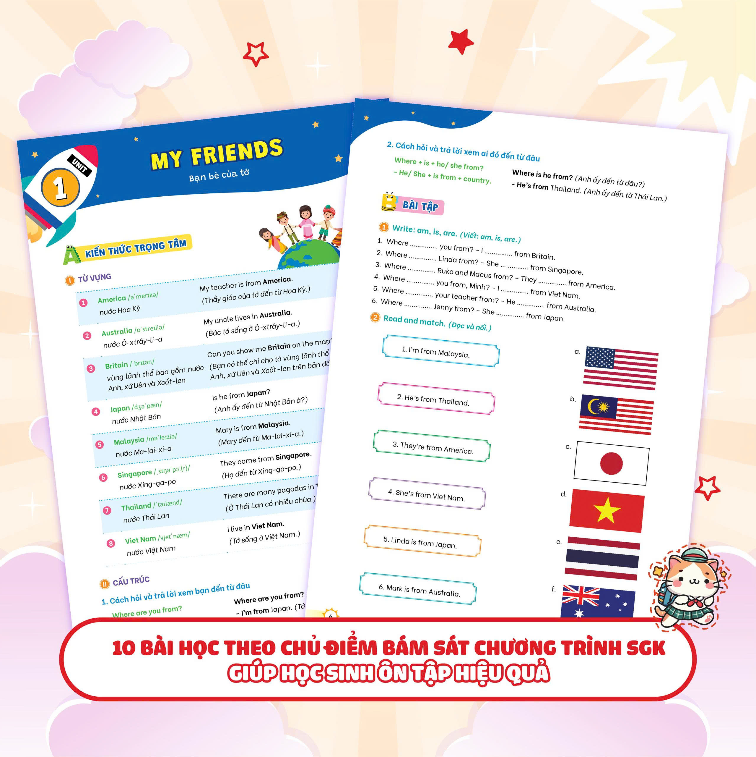 Bộ Bộ Đề Kiểm Tra Định Kỳ Tiếng Anh Lớp 4 - Tập 1 - Ảnh 5