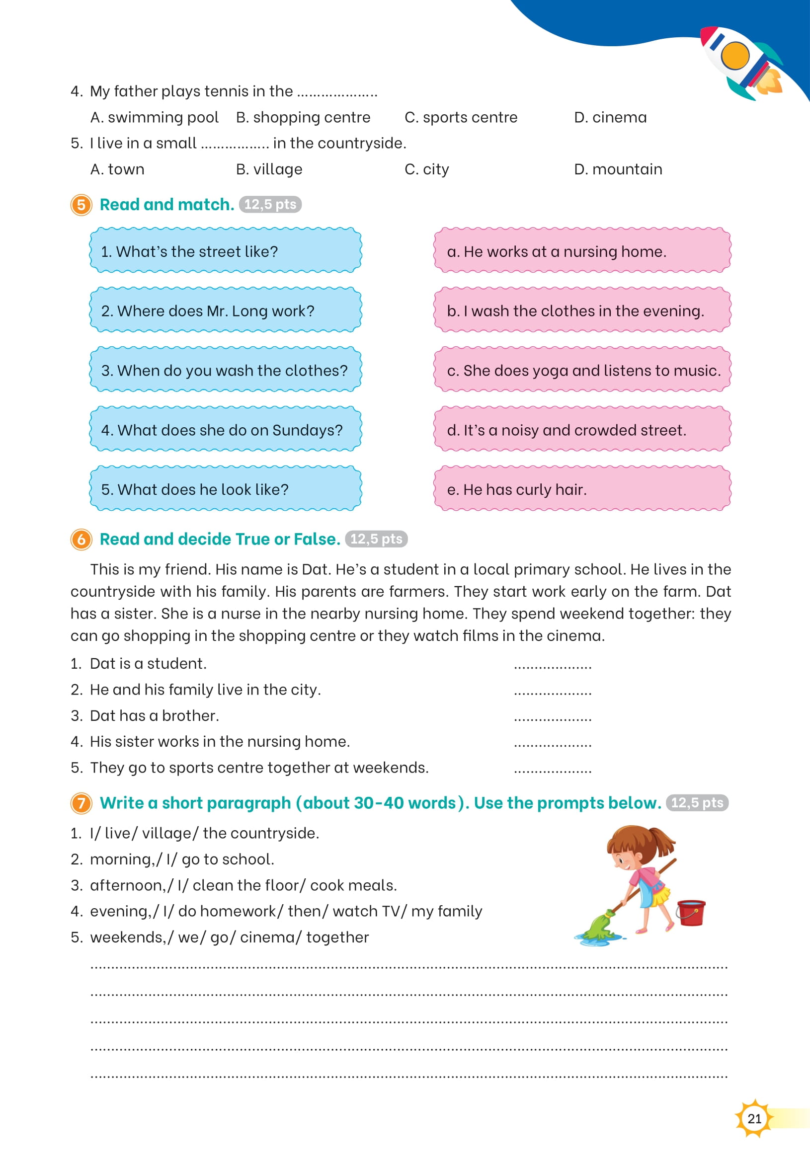 Bộ Bộ Đề Kiểm Tra Định Kỳ Tiếng Anh Lớp 4 - Tập 2 - Ảnh 16