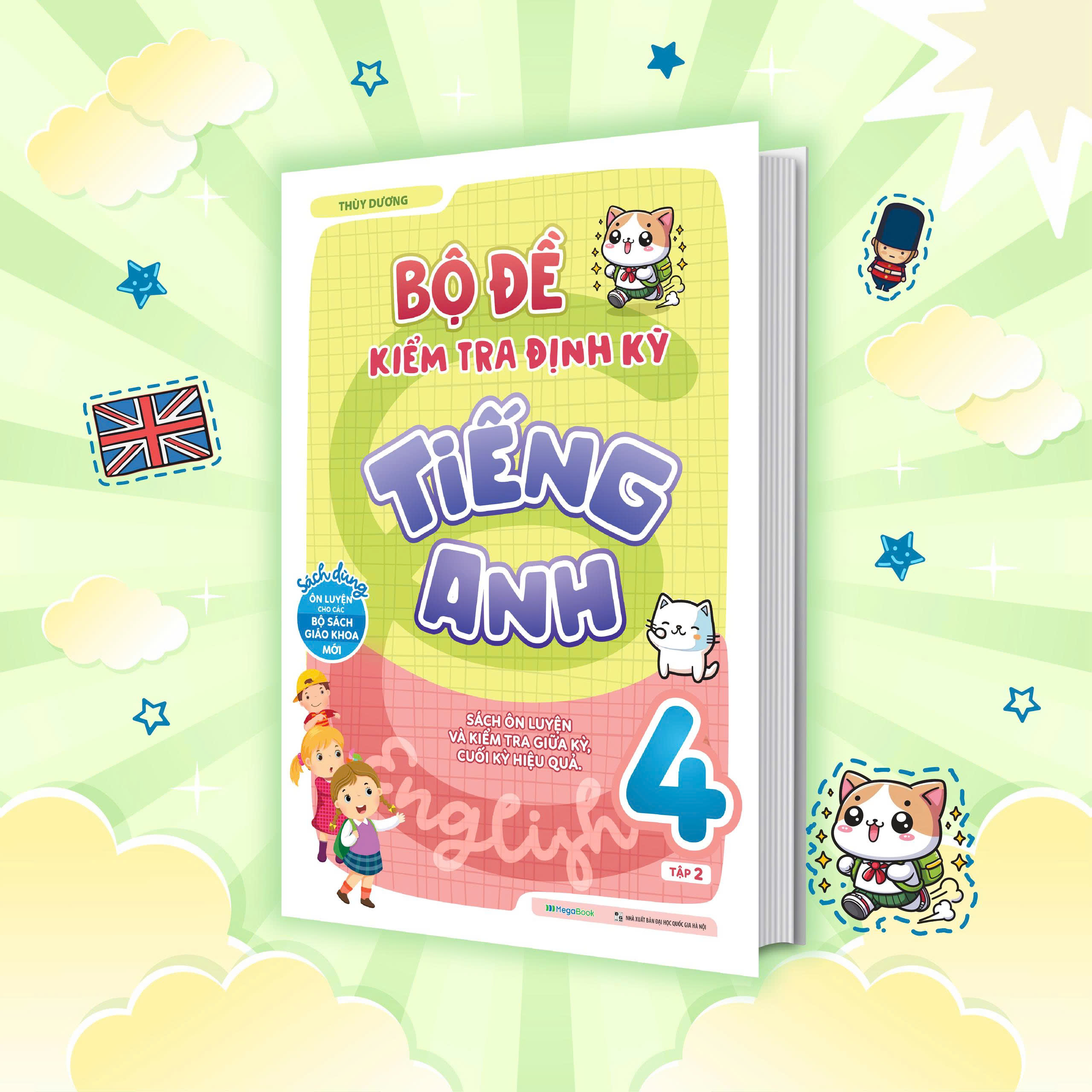 Bộ Bộ Đề Kiểm Tra Định Kỳ Tiếng Anh Lớp 4 - Tập 2 - Ảnh 3