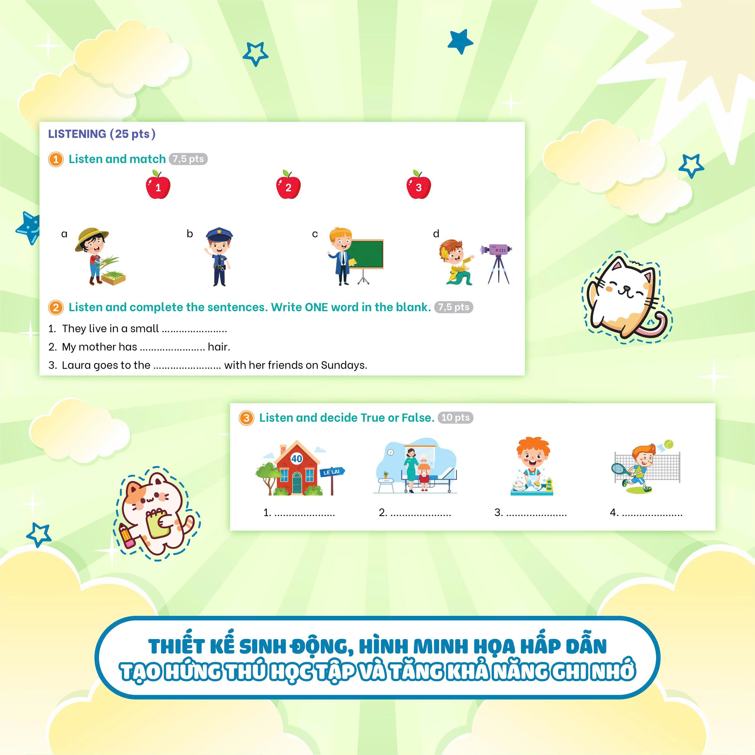 Bộ Bộ Đề Kiểm Tra Định Kỳ Tiếng Anh Lớp 4 - Tập 2 - Ảnh 8