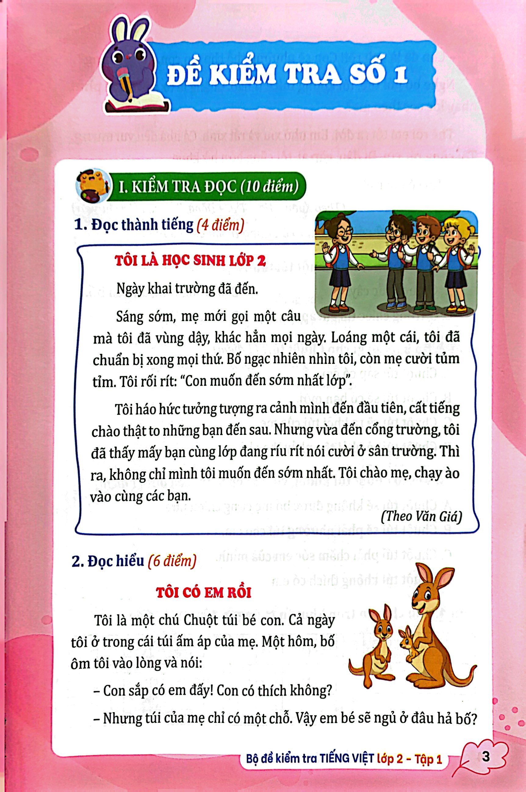 bộ bộ đề kiểm tra tiếng việt lớp 2 - tập 1 - Ảnh 4