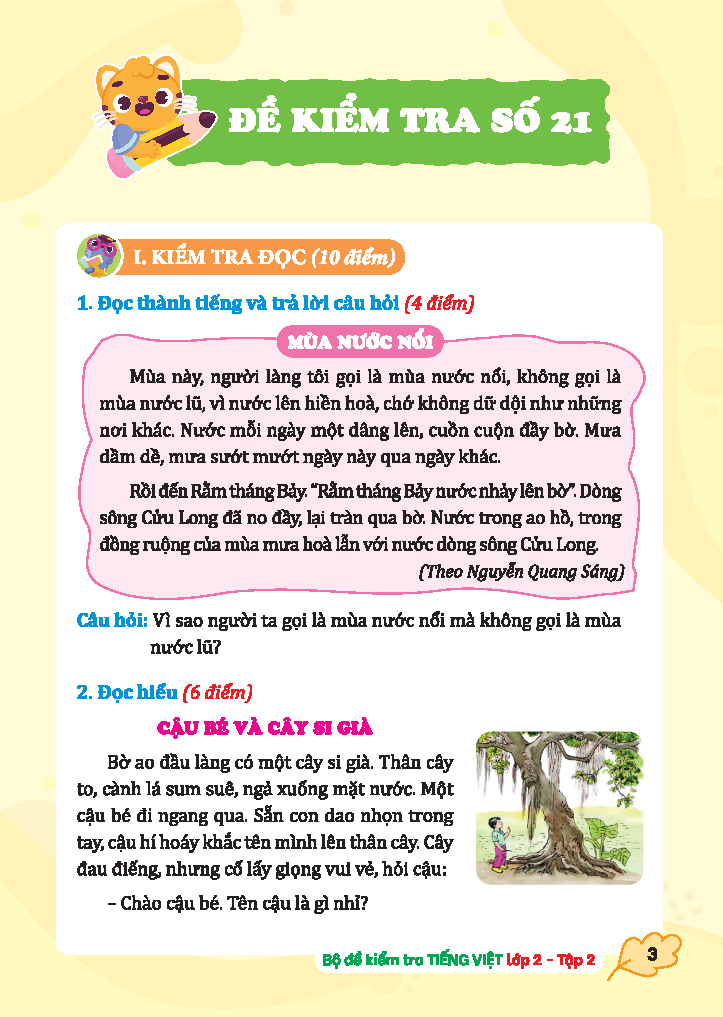 bộ bộ đề kiểm tra tiếng việt lớp 2 - tập 2 (kết nối) - Ảnh 4