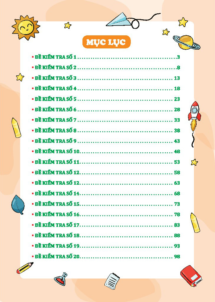 bộ bộ đề kiểm tra tiếng việt lớp 3 - tập 1 - Ảnh 4