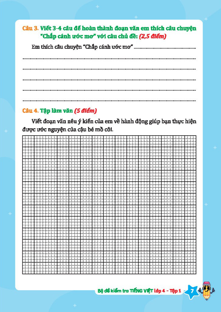 Bo
						
										
										Bo De Kiem Tra Tieng Viet Lop 4 - Tap 1 (Ket Noi) - Ảnh 5