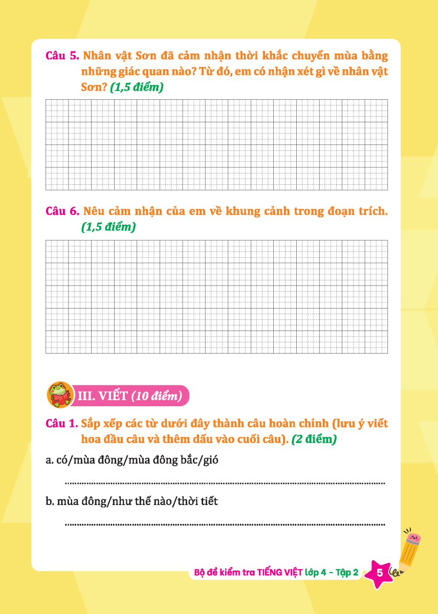 Bo
Bo De Kiem Tra Tieng Viet Lop 4 - Tap 2 (Ket Noi) - Ảnh 6