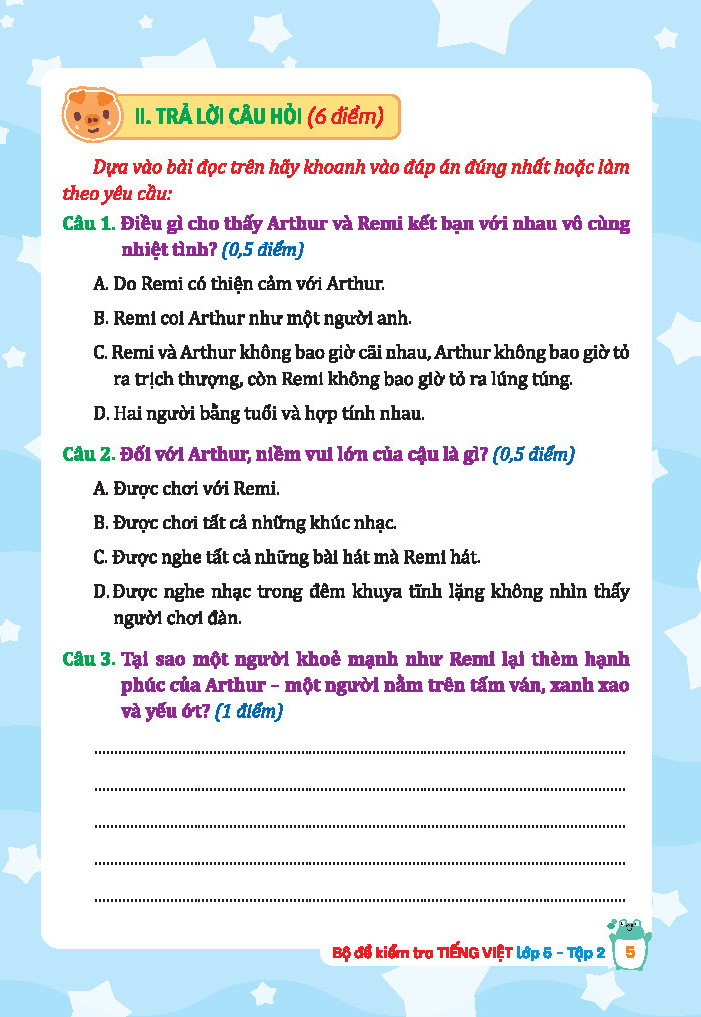 Bộ Bộ Đề Kiểm Tra Tiếng Việt Lớp 5 - Tập 2 (Kết Nối) - Ảnh 6