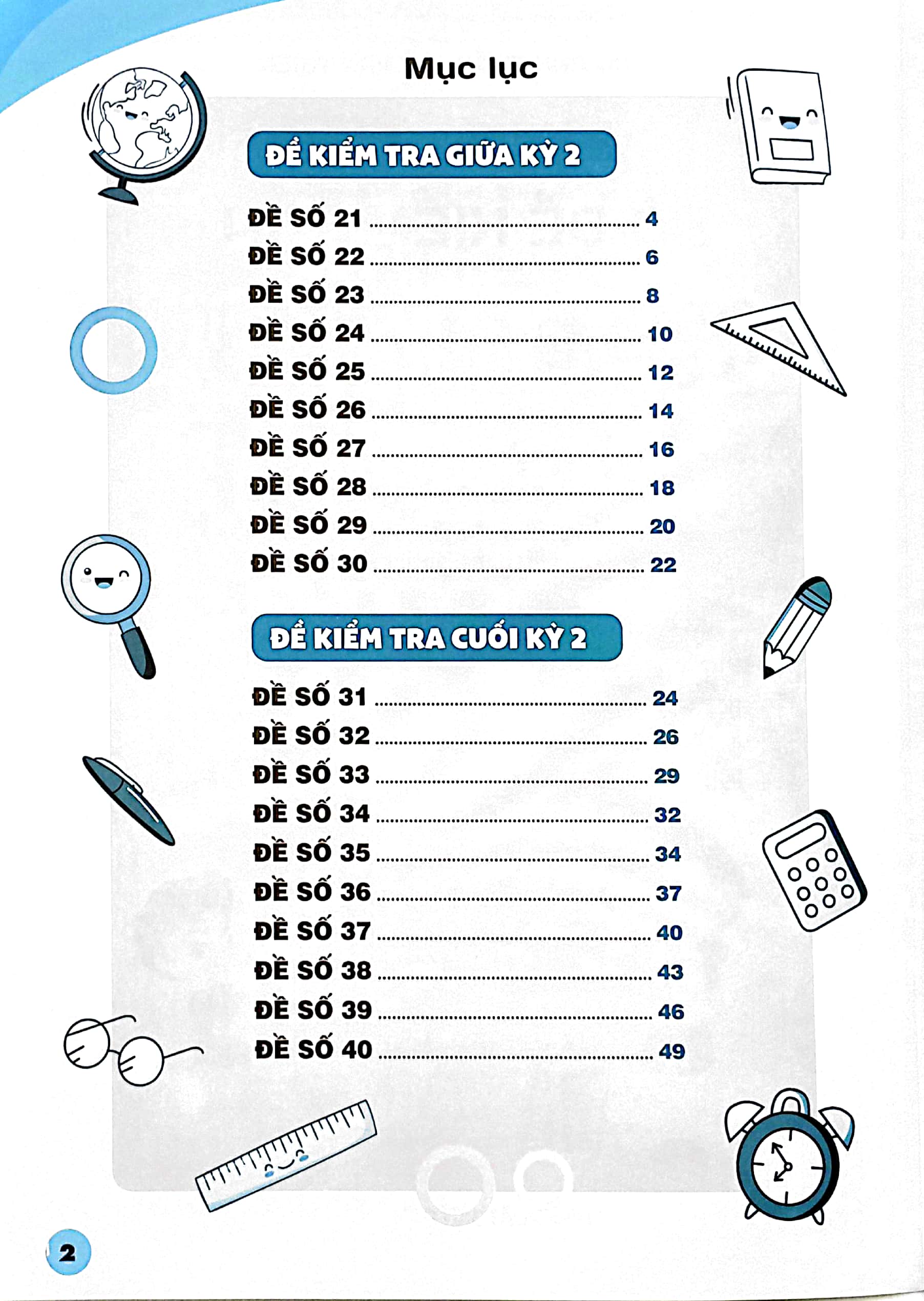 bộ bộ đề kiểm tra toán lớp 4 - tập 2 - Ảnh 3