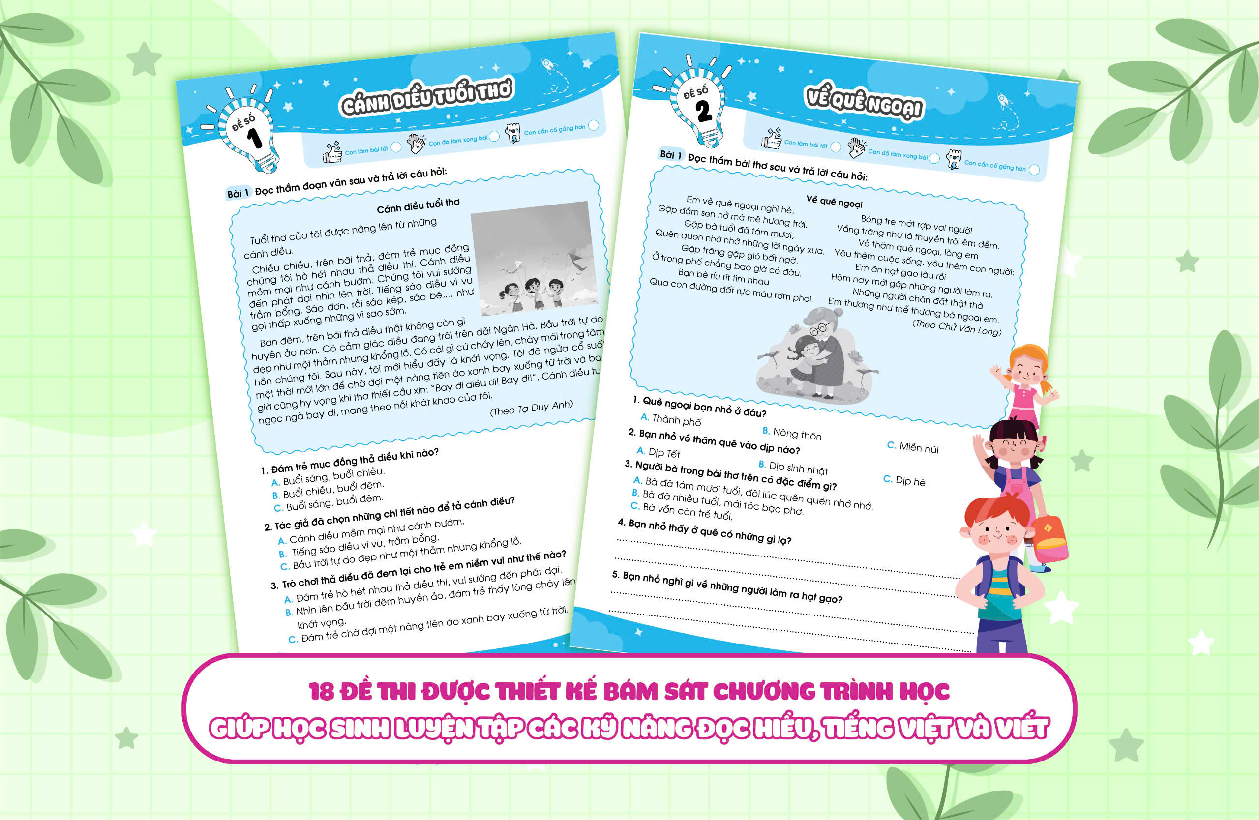 Bộ Bộ Đề Ôn Luyện Và Kiểm Tra Tiếng Việt 3 - Tập 1 - Ảnh 10