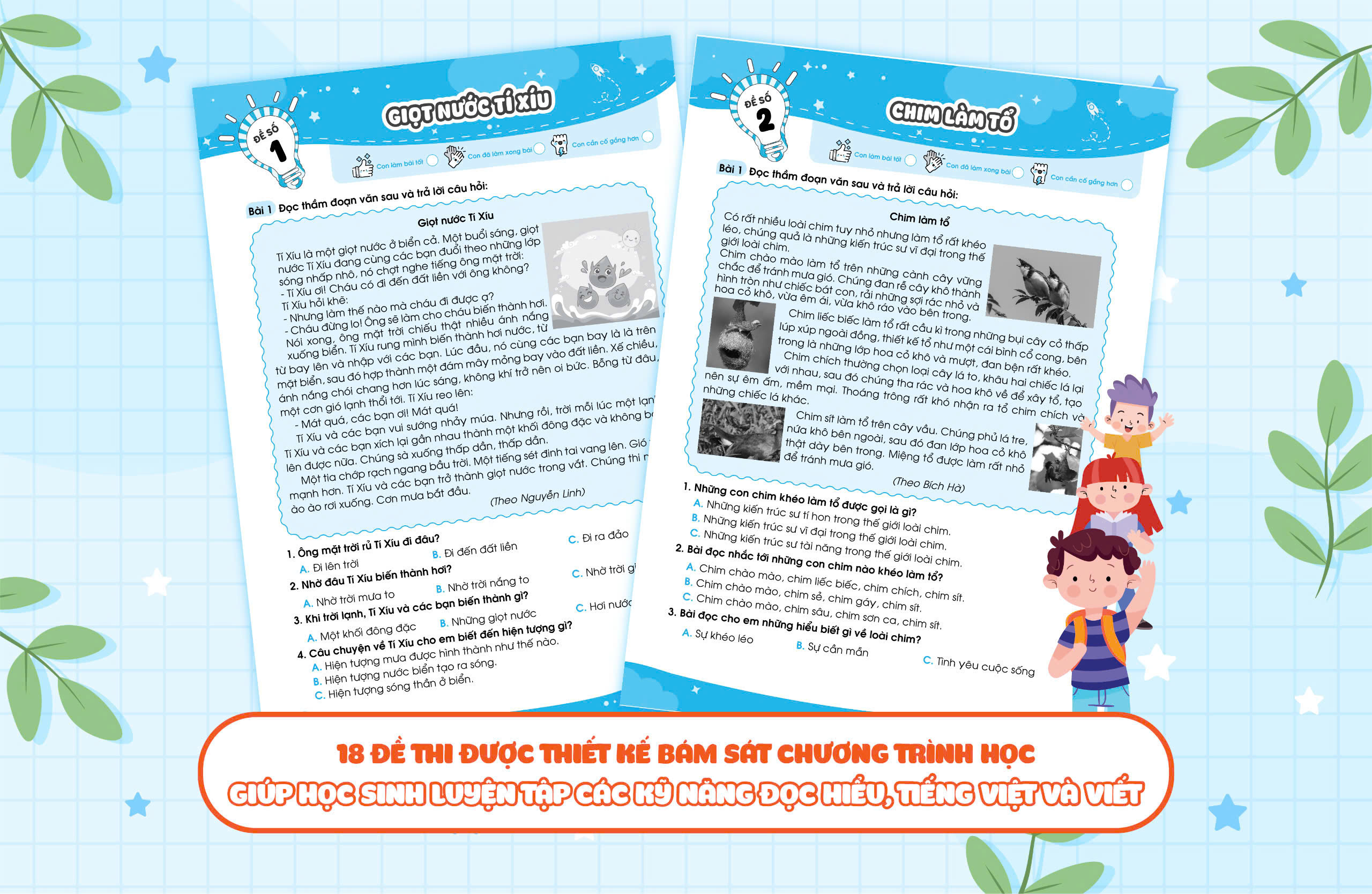 Bộ Bộ Đề Ôn Luyện Và Kiểm Tra Tiếng Việt 3 - Tập 2 - Ảnh 7