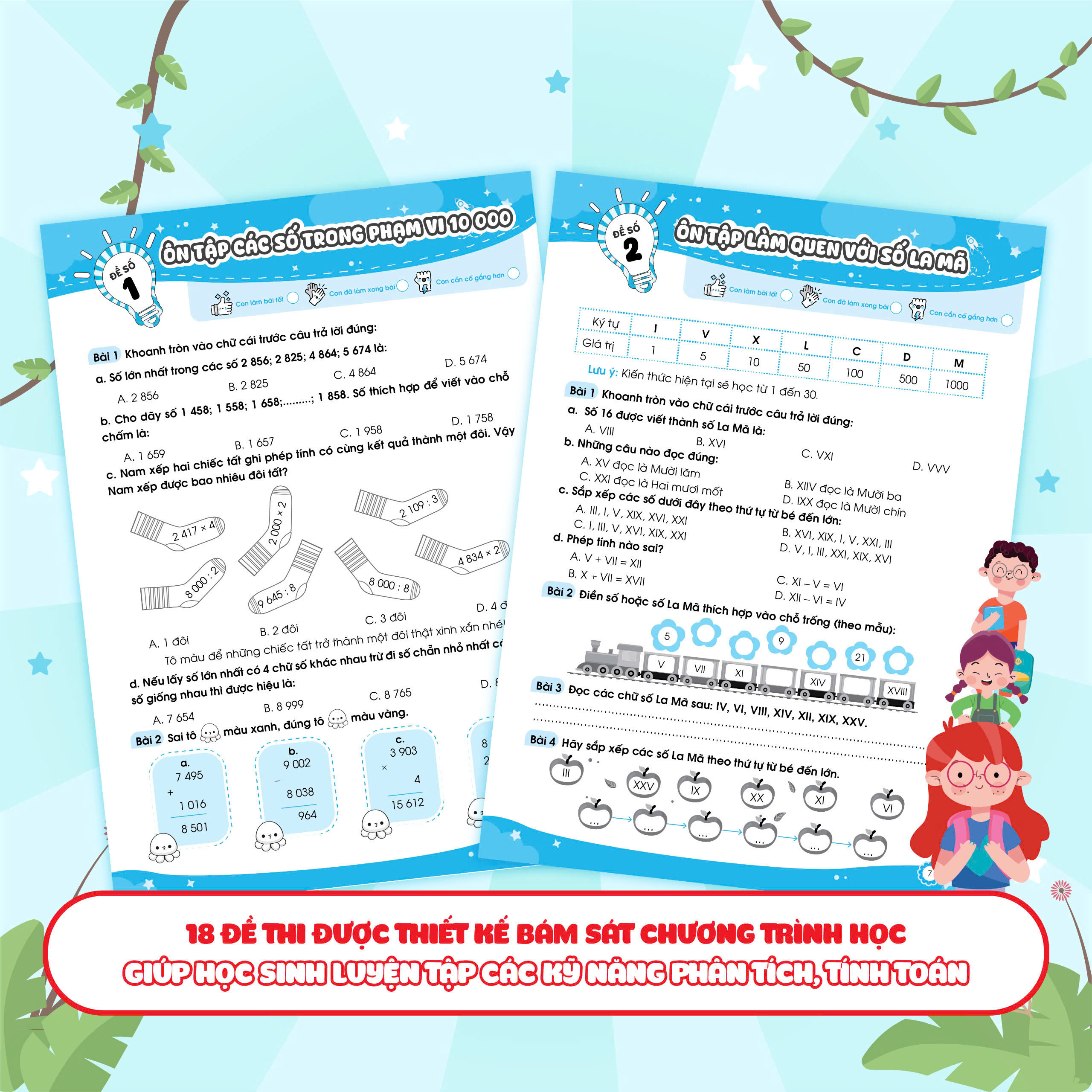 Bộ Bộ Đề Ôn Luyện Và Kiểm Tra Toán Lớp 3 - Tập 2 - Ảnh 6