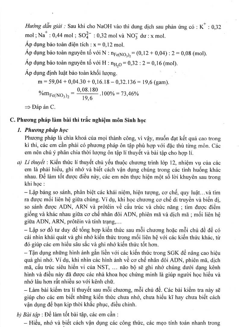 bộ bộ đề trắc nghiệm luyện thi thpt quốc gia 2020 - khoa học tự nhiên - tập 1 - tái bản - Ảnh 6