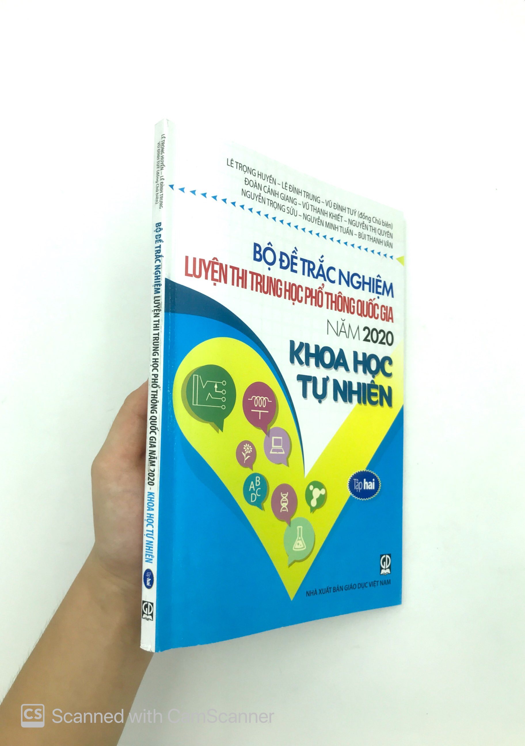 bộ bộ đề trắc nghiệm luyện thi thpt quốc gia 2020 - khoa học tự nhiên - tập 2 - tái bản - Ảnh 11