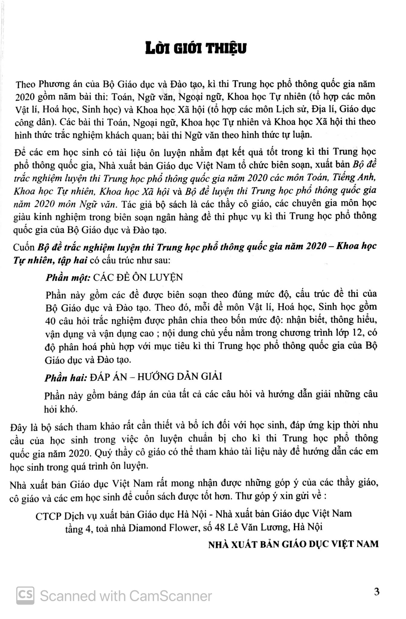 bộ bộ đề trắc nghiệm luyện thi thpt quốc gia 2020 - khoa học tự nhiên - tập 2 - tái bản - Ảnh 4