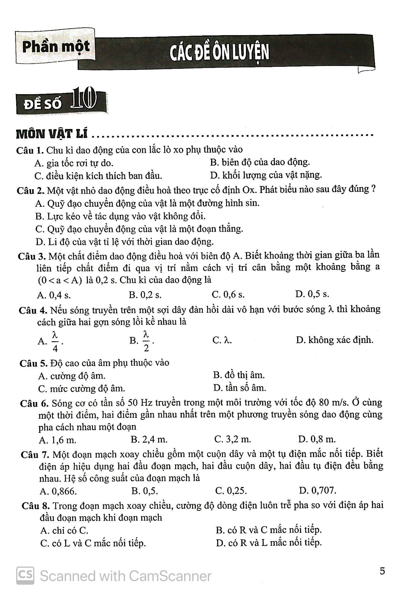 bộ bộ đề trắc nghiệm luyện thi thpt quốc gia 2020 - khoa học tự nhiên - tập 2 - tái bản - Ảnh 5