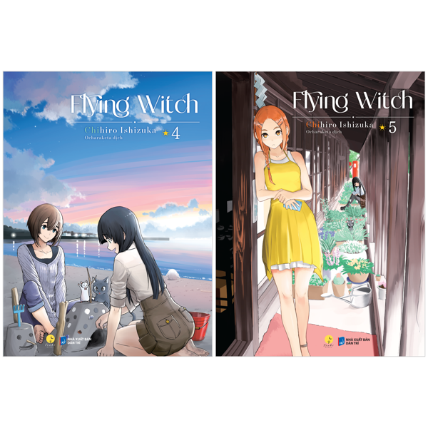 Bộ Bộ Manga - Flying Witch - Tập 4 + Tập 5 (Bộ 2 Tập)