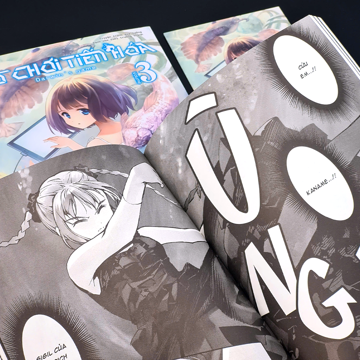 Bộ
Bộ Manga - Trò Chơi Tiến Hóa - Darwin’s Game - Tập 3 + Tập 4 (Bộ 2 Tập) - Bản Đặc Biệt - Tặng Kèm Postcard Bồi Cứng Cán Kim Tuyến Lụa Tơ Tằm - Ảnh 8