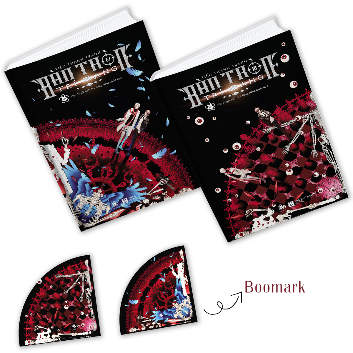 bộ bộ sách bàn tròn trí mạng - tập 3 + tập 4 (bộ 2 cuốn) - tặng kèm 2 bookmark 2 mặt bồi cứng - Ảnh 2
