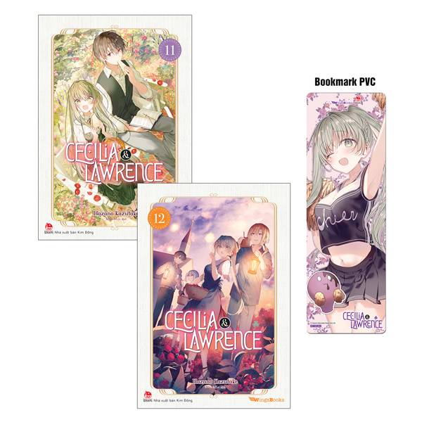 Bộ Bộ Sách Cecilia & Lawrence - Tập 11 + Tập 12 (Bộ 2 Tập) - Tặng Kèm Bookmark PVC