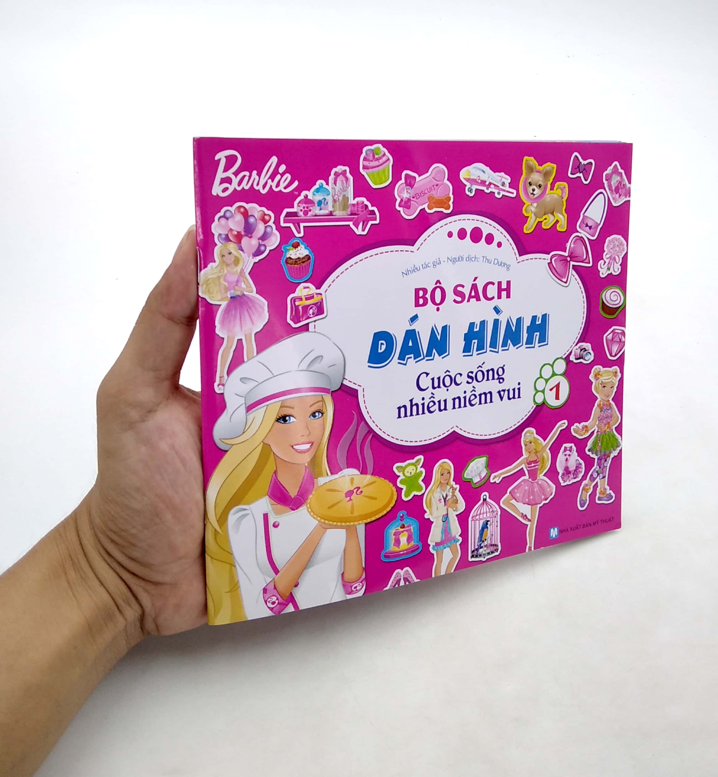 bộ bộ sách dán hình barbie - cuộc sống nhiều niềm vui (tập 1) - Ảnh 7