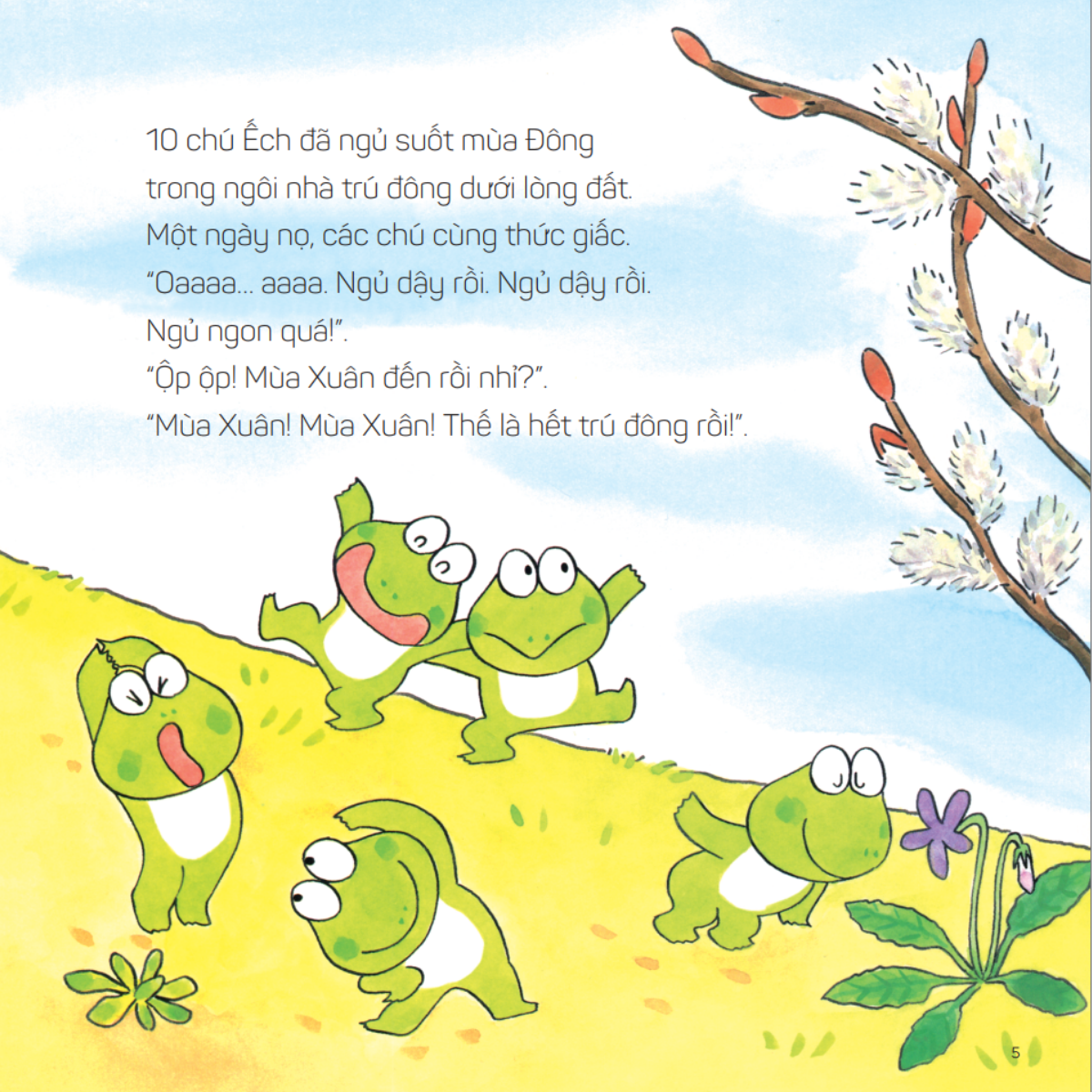 Bộ
						
										
										Bộ Sách Ehon Nhật Bản - 10 Chú Ếch - Phần 2 - Tập 7-12 (Bộ 6 Cuốn) - Ảnh 7