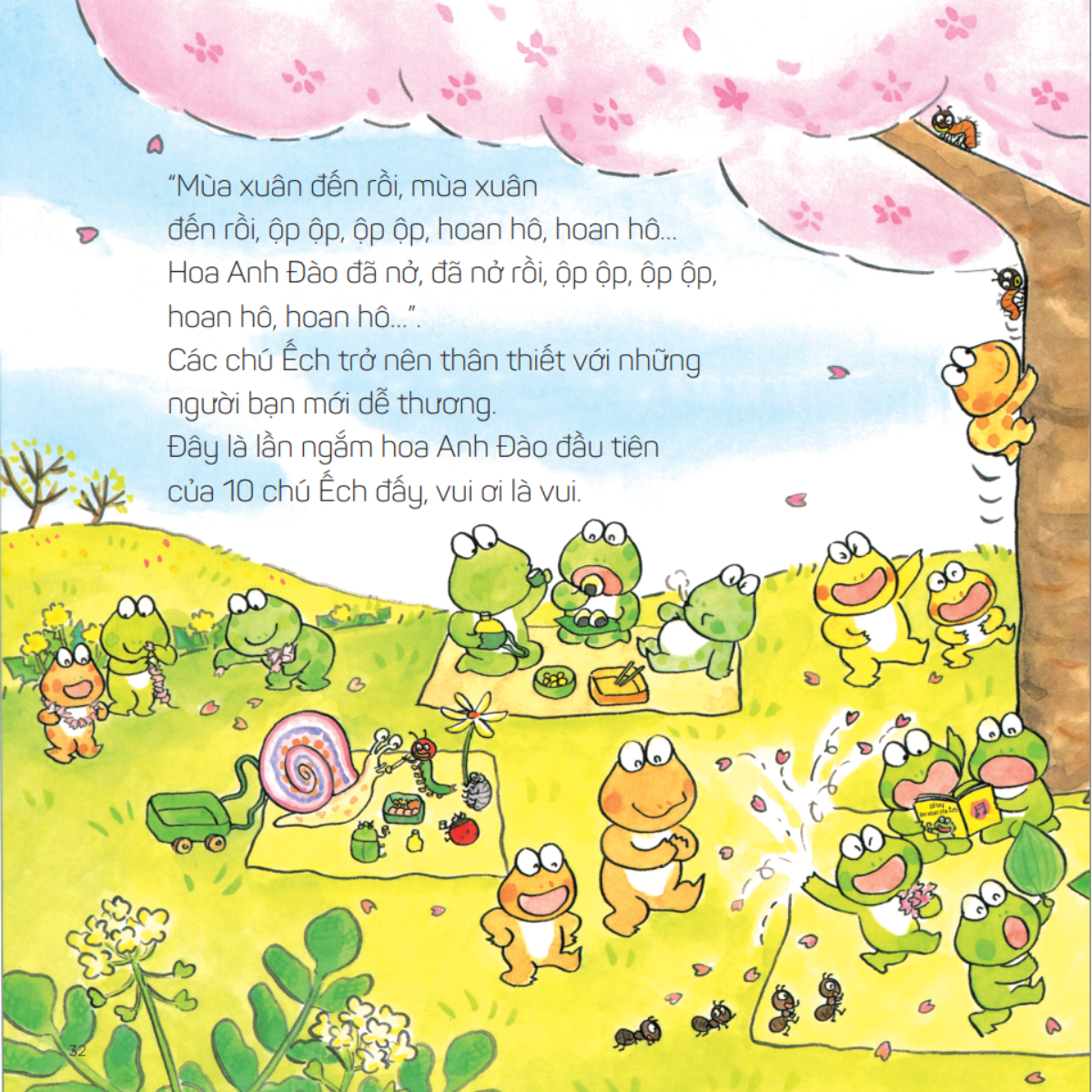 Bộ
						
										
										Bộ Sách Ehon Nhật Bản - 10 Chú Ếch - Phần 2 - Tập 7-12 (Bộ 6 Cuốn) - Ảnh 9